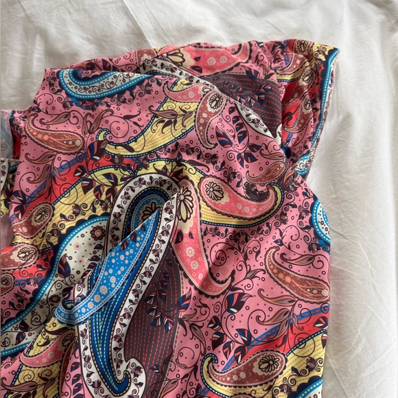 Paisley Long Kimono or Beach Coverup - Picture 6 of 6